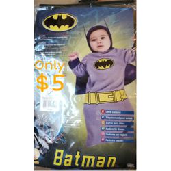 Batman Baby Infant Boys Costume 0-9 Months