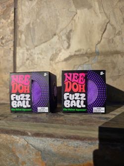 Nee doh fuzz ball lot of 2 brand new SOLD OUT