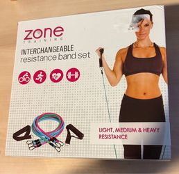 Zone Training Interchangeable Resistance Band Set