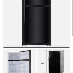 Kenmore Cool Spot Top Freezer Black Refrigerator 