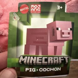 Minecraft Stuffed Pig