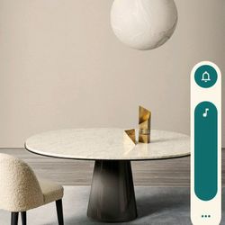 Round Marble Table Beautiful
