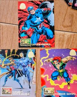 1994 Marvel X-Men 3 Hero Trading Cards