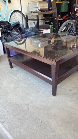 Crate and Barrel Square Coffee Table