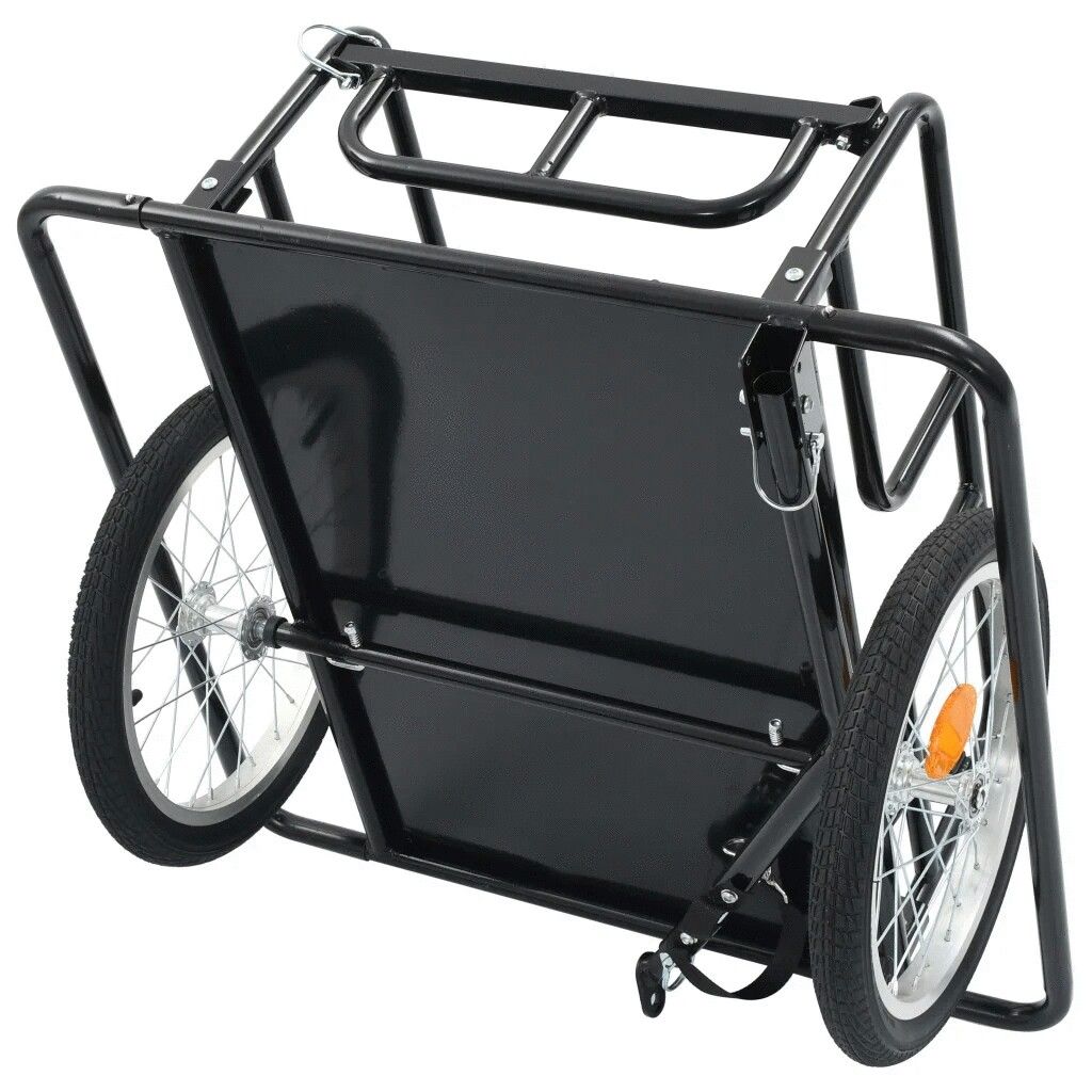 Bike Cargo Trailer Steel Blàck