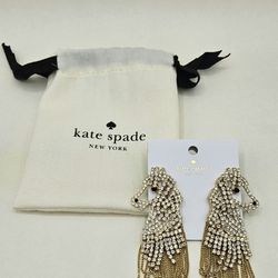 Kate Spade horse head earrings Part of the Wild Ones collection released in 2019, this is a stunning pair of novelty earrings by Kate Spade New York. 