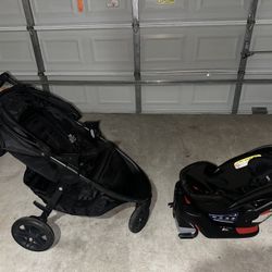 Stroller 3 Peace With Car seat And Car seat Attachment 