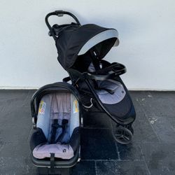 BABY TREND THREE WHEEL TRAVEL SYSTEM 