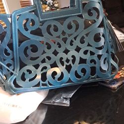 Chisme Lifestyle Musical Notes Leather Tote