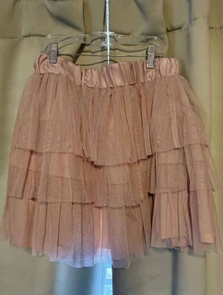 Skirt With Tulle Layers