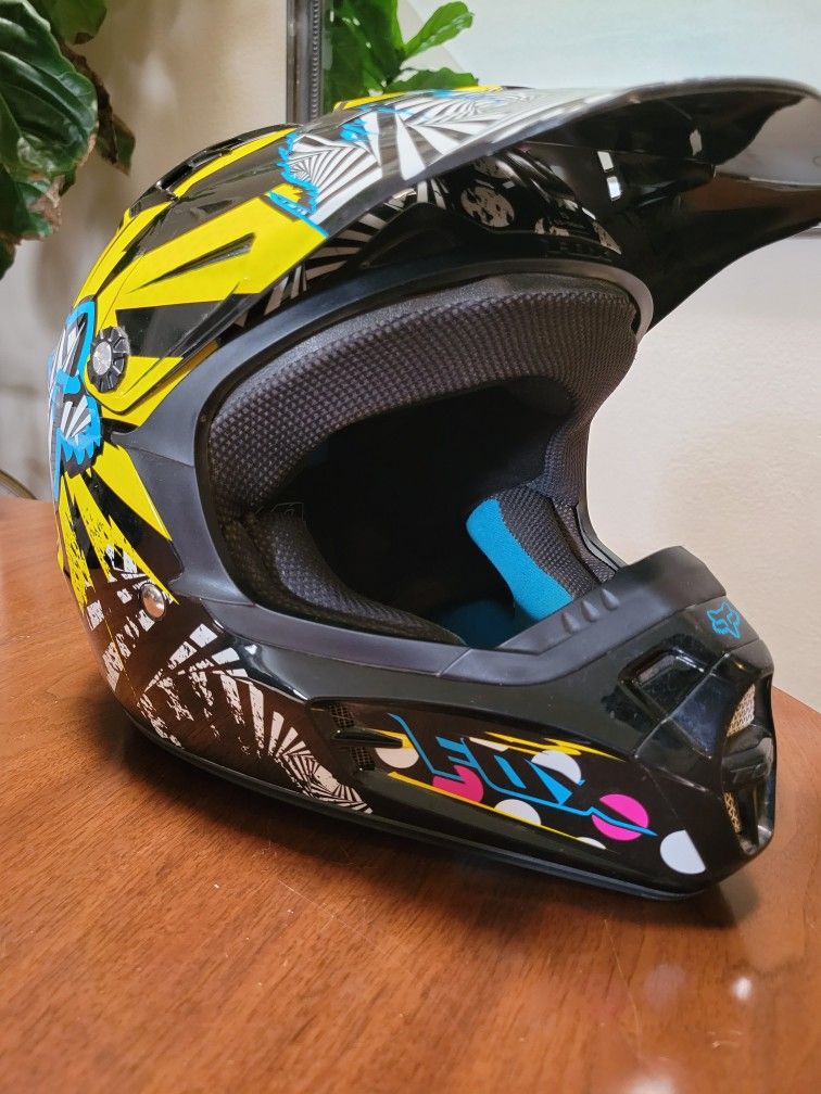 Fox Pro V1 Pilot Motocross Helmet