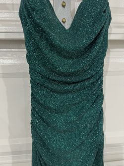 Green Glitter Mermaid Dress