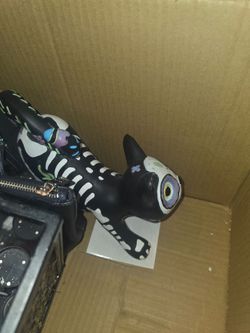 Day of the Dead Cat Figurine