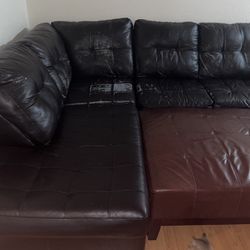 FREE Sectional And Ottoman