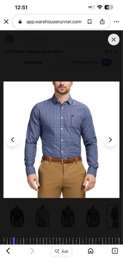 IZOD Men's Button Down Shirt