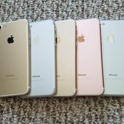Apple iPhone 7 32GB Wholesale Lot Of 5 Great Condition