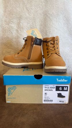 Thereabouts Toddler Lil Asher Brown Boots Size 6M