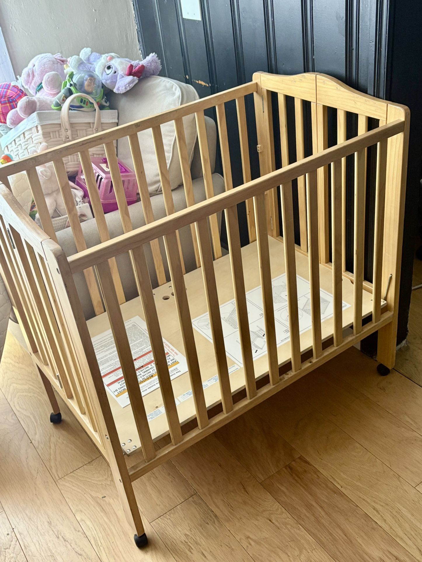 Mini Crib Used