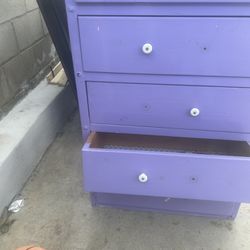 Purple Dresser 