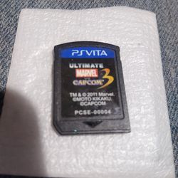 Ps vita marvel Capcom 3 game