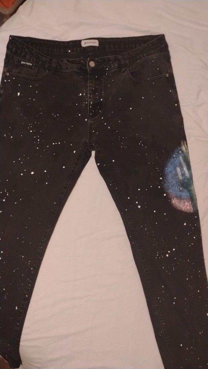  Palm Angels Cactus 5 Pocket Pants (Used) Contact Me $$