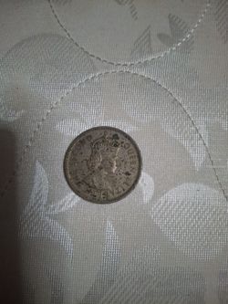 "1960 British Hong Kong 1 Dollar Coin - Queen Elizabeth II"