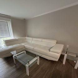 MODERN SECTIONAL w/ Adjustable Headrests 🤍🤍🛋️🤍🤍