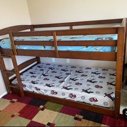 Bunk Beds W/ Mattresses!