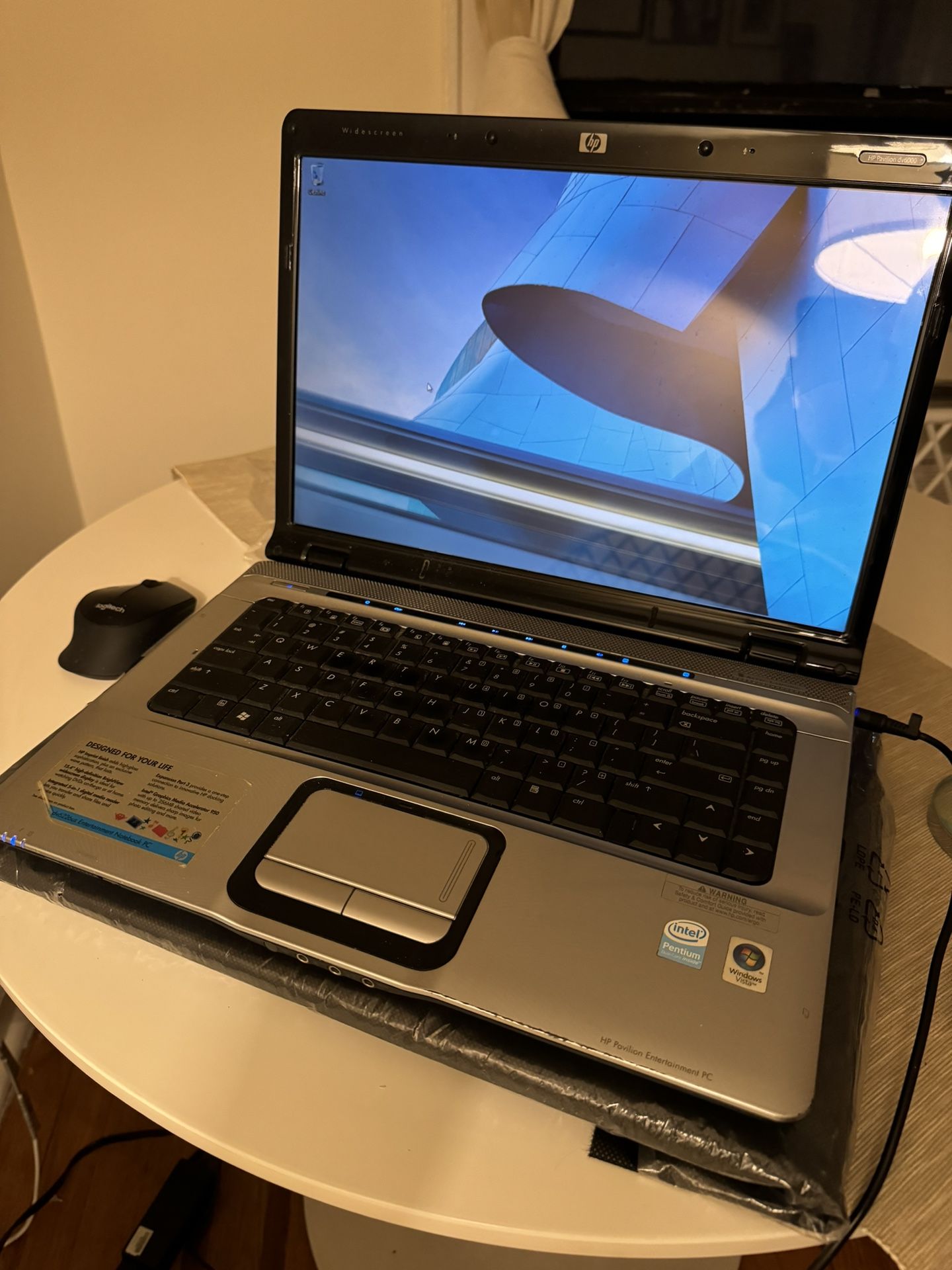 HP Pavillon Dv6000 Laptop Intel Pentium Dual Core