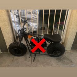 Mini bike frame only