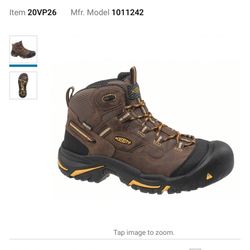 Keen Steel Toe Hiker Style Work Boots
