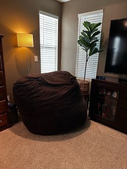 Oversized bean bag chair (small tear at handle)