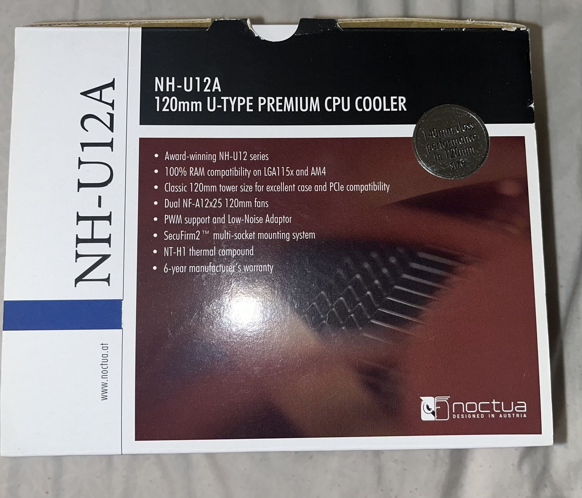 Noctua NH-U12A 120mm U-Type Premium CPU Cooler