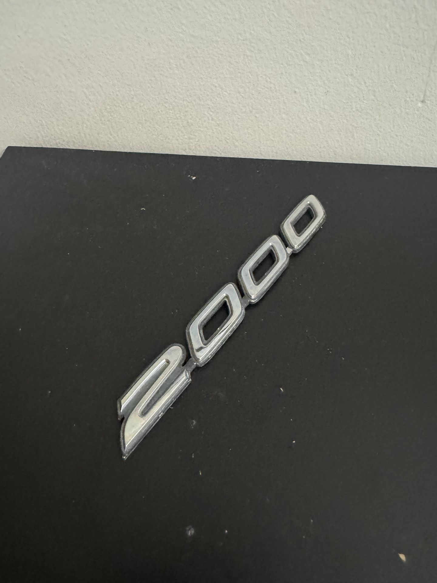 Genuine OEM Honda S2000 "2000" Emblem