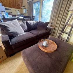 Brown Couch Set
