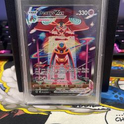 2023 Pokémon Crown Zenith #GG45 Full Art DEOXYS VMAX PSA 10