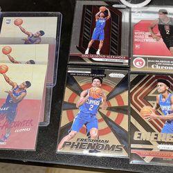 2018-19 NBA PRIZM & OPTIC RC CARDS 