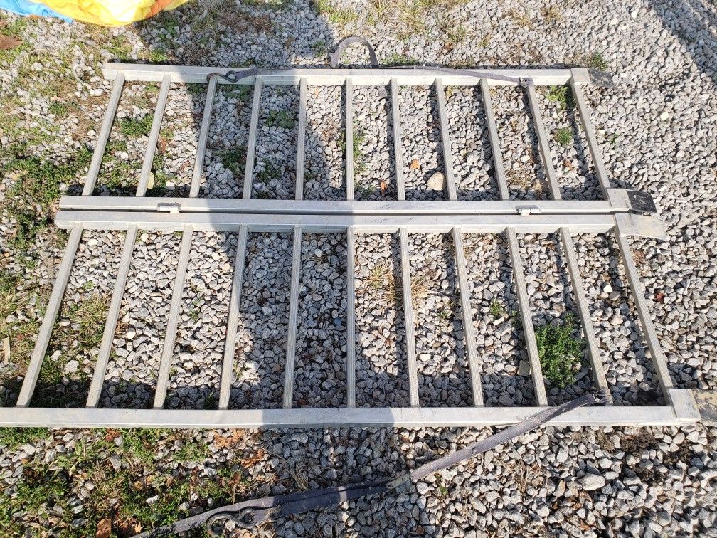 Quad Boss Aluminum Bifold Ramps.