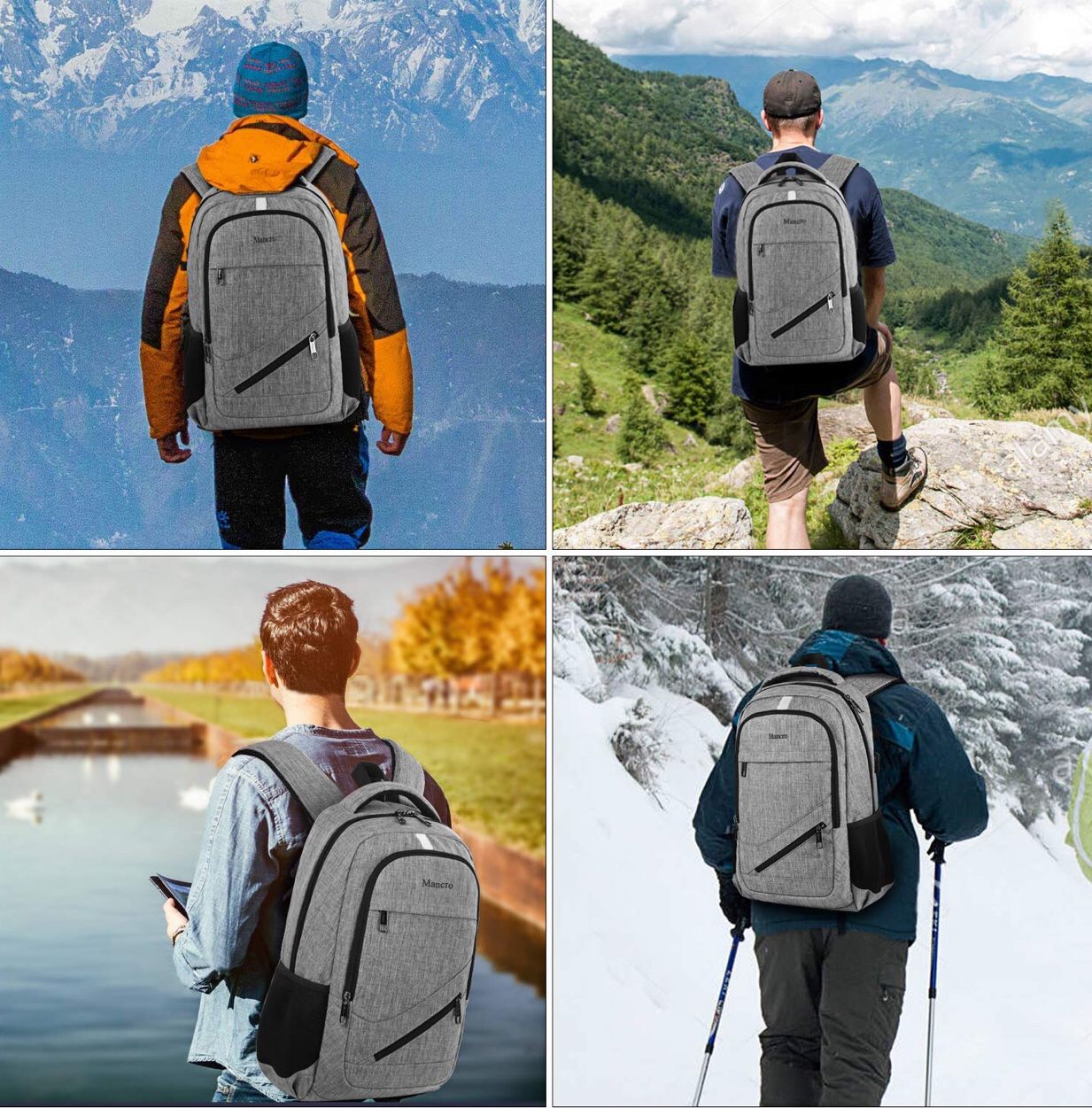 Laptop Backpack anti theft backpack