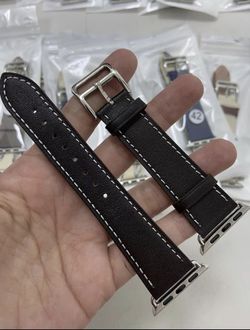 2-Pack Apple Watch Leather Bands