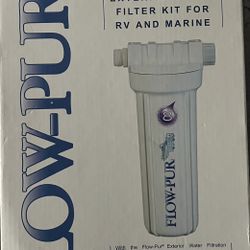 FLOW-PUR Exterior Water Filter Kit For RV And Marine