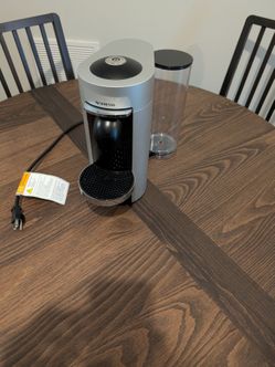 Nespresso Machine and pod stand