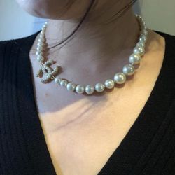 C Pearl Necklace