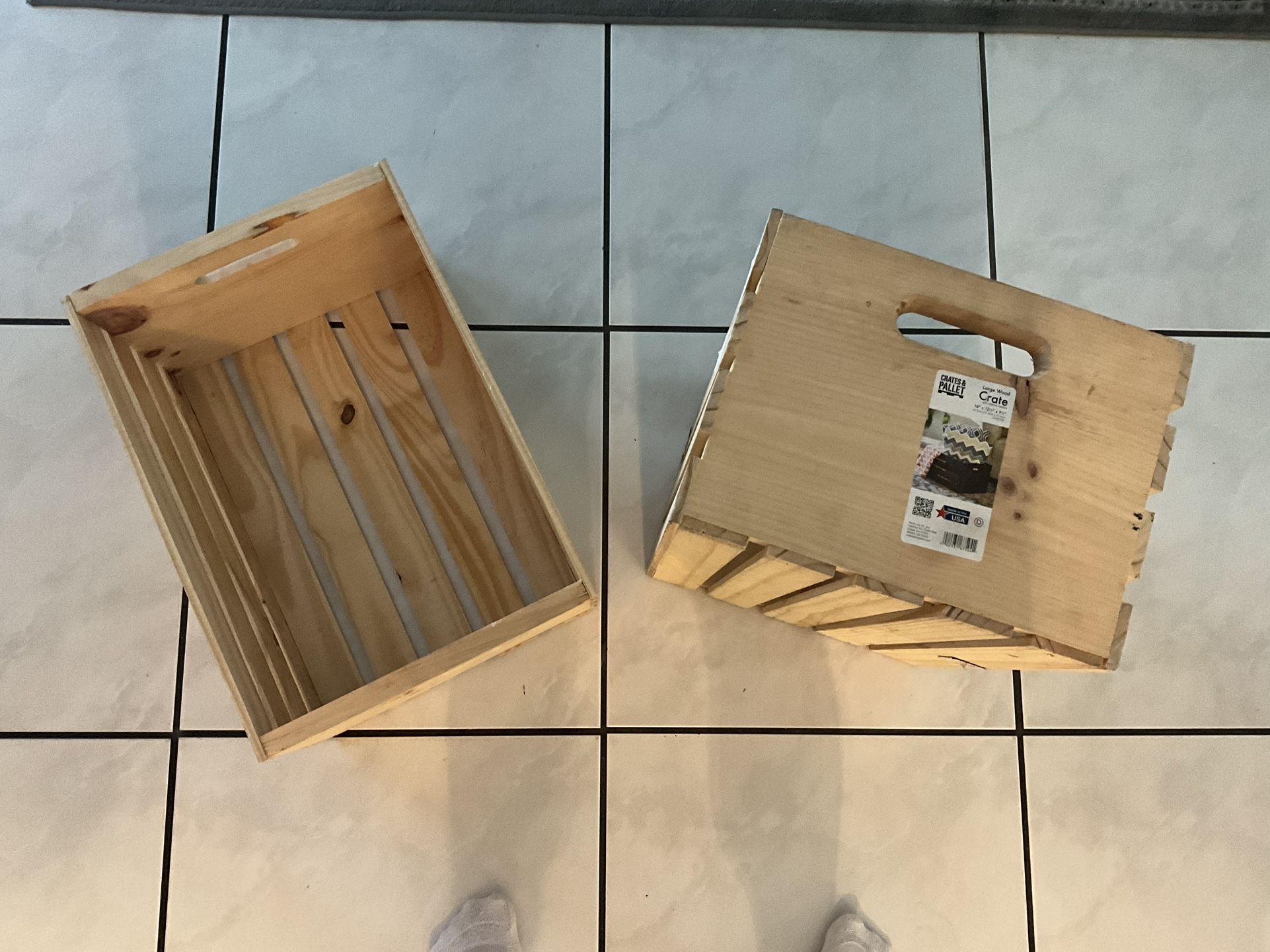 Wood Craft Crates