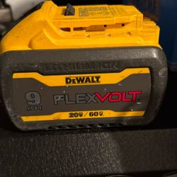 Dewalt 9 Ah Battery Flex Volt