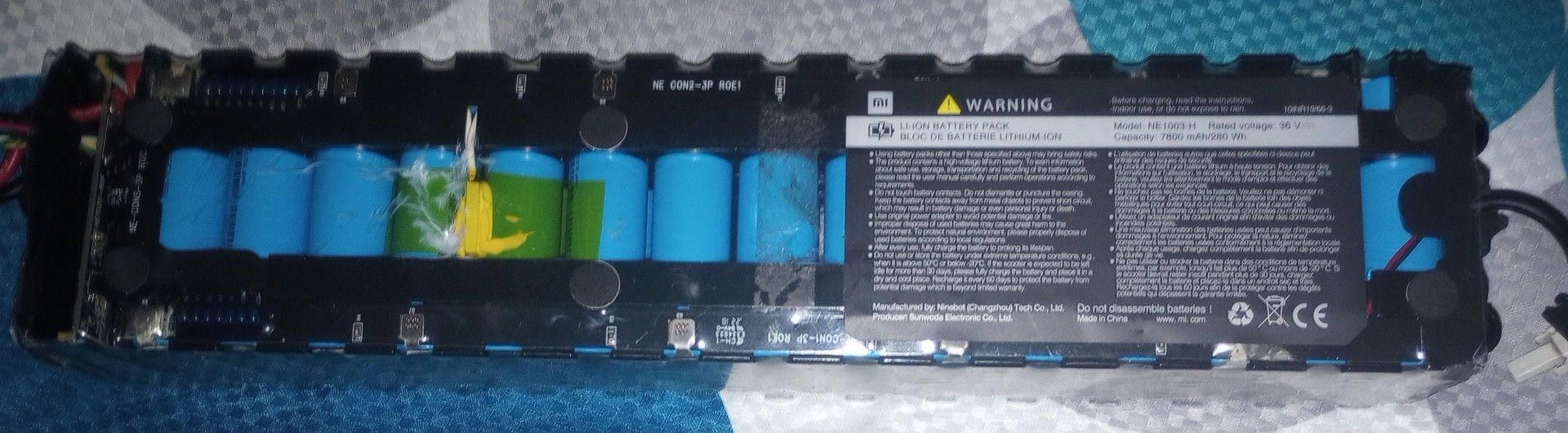 XIAOMI M365 SCOOTER REPLACEMENT BATTERY PACK