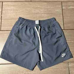 Men Nike Shorts Blue Size Medium  