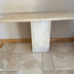 Marble Console Table/Entry Way Table