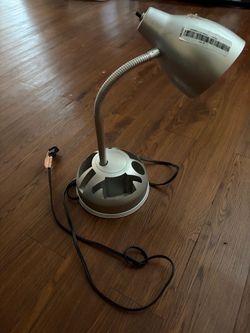 Lamp with holders.