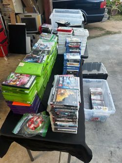 Big lot of 200+ games Nintendo Xbox ps2 ps3 ps4 ps5